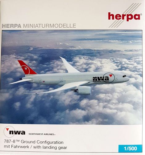 Herpa Wings Northwest Airlines B 787-851 1:500 - 507929