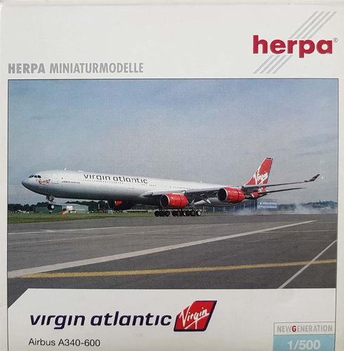 Herpa Wings Virgin Atlantic Airways A340-642 1:500 - 507400