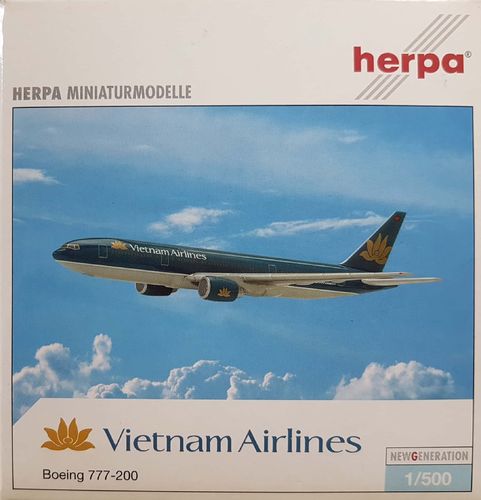 Herpa Wings Vietnam Airlines B 777-2Q8ER 1:500 - 506649