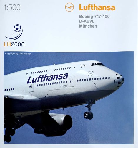 Herpa Wings Lufthansa B 747-430 1:500 - 501439 D-ABVL MÜNCHEN