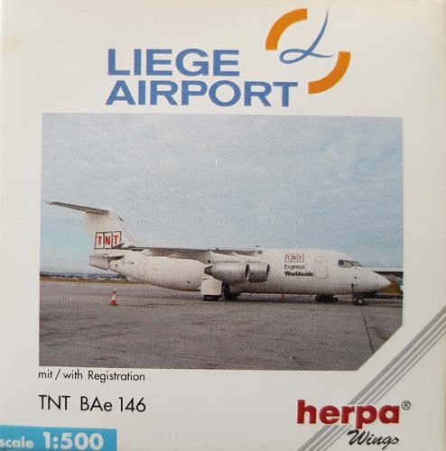 Herpa Wings TNT Airways BAe 146-200QT 1:500 - 509640