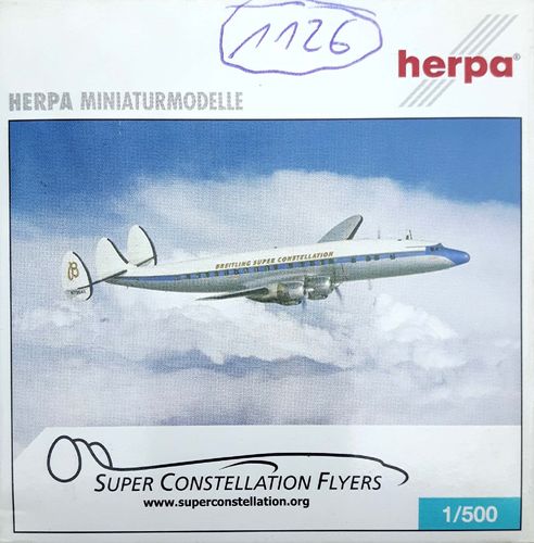 Herpa Wings Super Constellation Flyers C-121C-LO Super Constellation 1:500 - 514279
