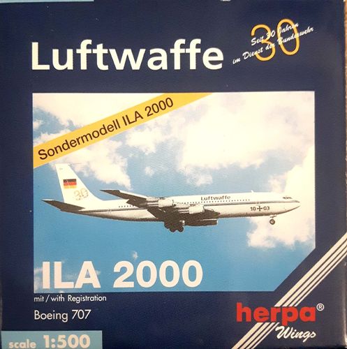 Herpa Wings Luftwaffe B 707-307C 1:500 - 512046