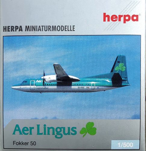 Herpa Wings Aer Lingus Commuter F.27-050 1:500 - 509305