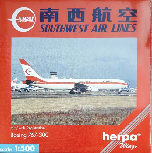 Herpa Wings SWAL Southwest Air Lines B 767-346 1:500 - 502979