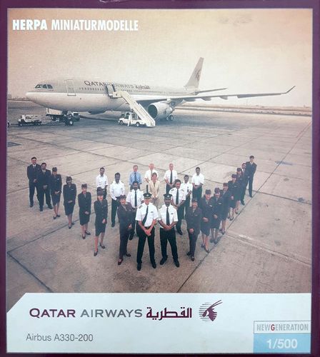 Herpa Wings Qatar Airways A330-203 1:500 - 508537