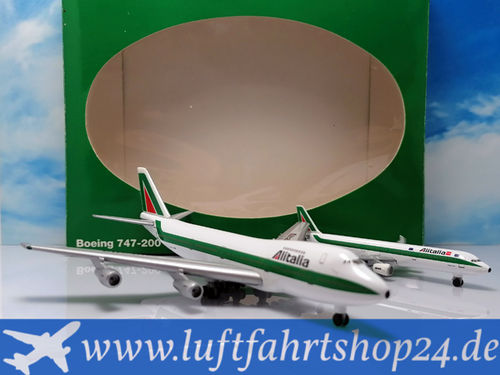 Herpa Wings 2er Set ALITALIA  A321-112 &  B 747-243B - 511353