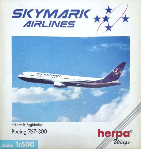 Herpa Wings Skymark Airlines B 767-3Q8ER 1:500 - 512169