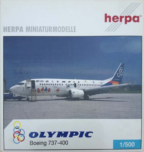 Herpa Wings Olympic B 737-484 1:500 - 501385
