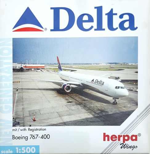 Herpa Wings Delta Air Lines B 767-432ER 1:500 - 512480