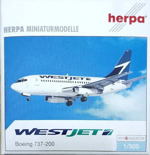 Herpa Wings WestJet B 737-275A 1:500 - 505789