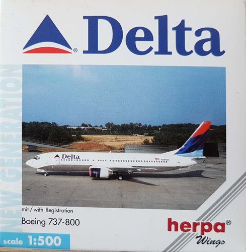 Herpa Wings Delta Air Lines B 737-832 1:500 - 512657