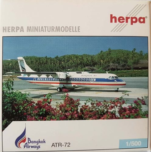 Herpa Wings Bangkok Airways ATR-72-212 1:500 - 513388