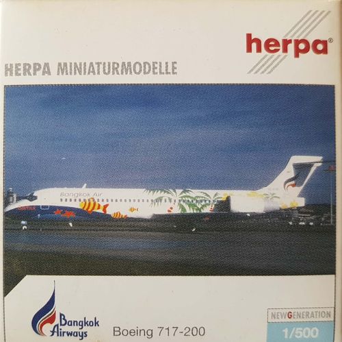 Herpa Wings Bangkok Airways B 717-23S 1:500 - 510417