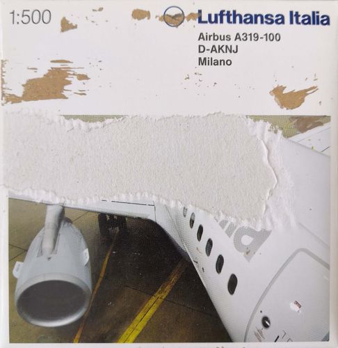 Herpa Wings Lufthansa Italia A319-112 1:500 - 509176 - D-AKNJ MILANO