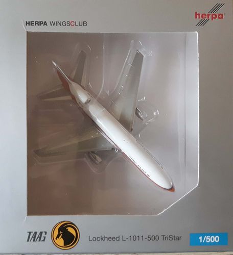 Herpa Wings TAAG Angola Airlines L-1011-385-3-500 1:500 - 505048