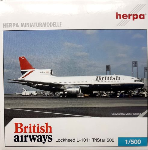 Herpa Wings British Airways L-1011-385-3-500 1:500 - 510837