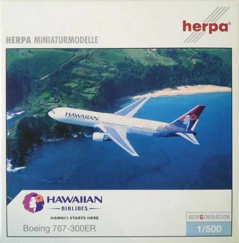 Herpa Wings Hawaiian Airlines B 767-33AER 1:500 - 510295