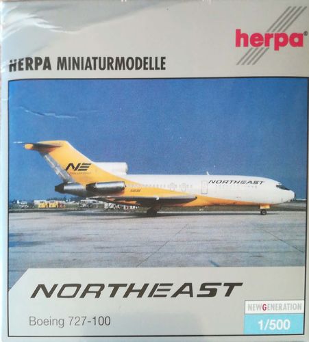 Herpa Wings Northeast Airlines B 727-095 1:500 - 513104