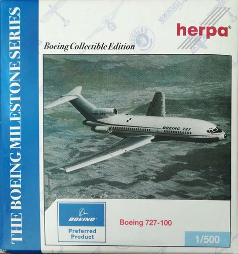 Herpa Wings Boeing Aircraft Company B 727-022 1:500 - 510820