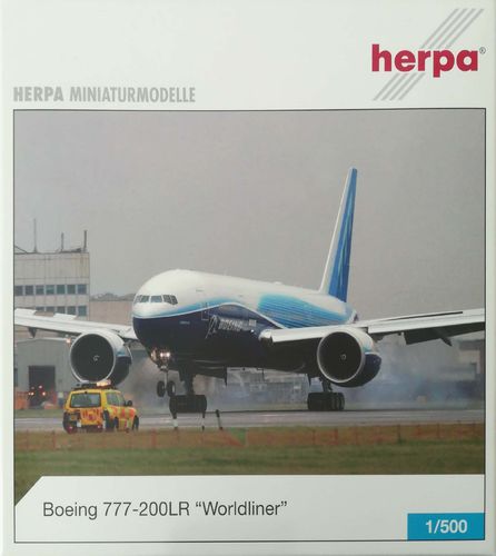 Herpa Wings Boeing Aircraft Company B 777-240LR 1:500 - 506755