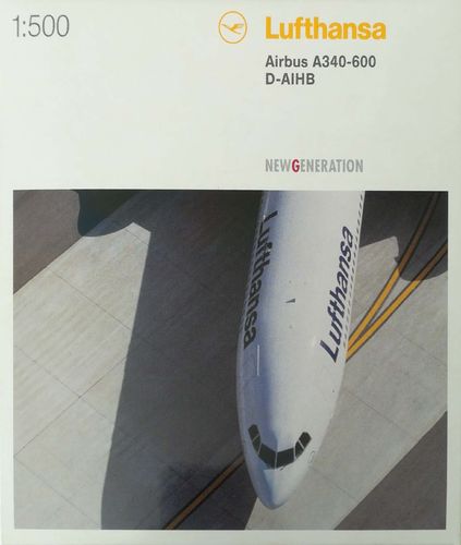 Herpa Wings Lufthansa A340-642 1:500 - 507417 - D-AIHB