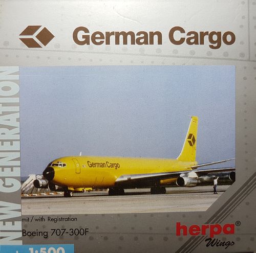 Herpa Wings German Cargo B 707-330CRE 1:500 - 512329