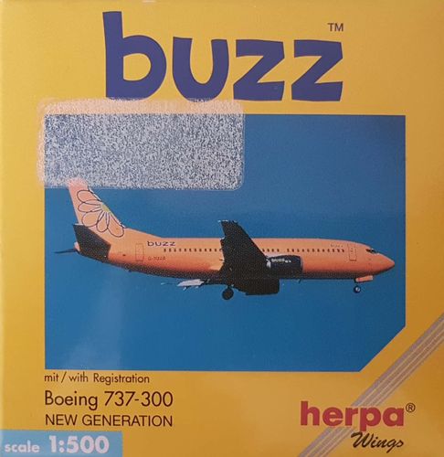 Herpa Wings Buzz B 737-3L9 1:500 - 513043