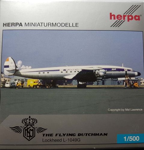 Herpa Wings KLM Royal Dutch Airlines L-1049G-82-151 Super Constellation 1:500 - 504928