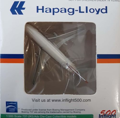 Inflight500 Hapag Lloyd B 737-2K5A 1:500 - IF5732001