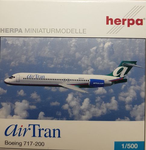 Herpa Wings AirTran Airways B 717-2BD 1:500 - 505390