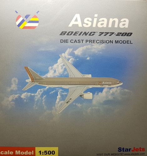 StarJets Asiana Airlines B 777-28EER 1:500 - SJAAR138