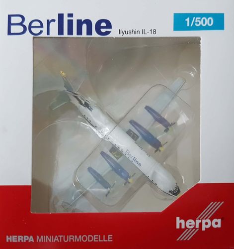 Herpa Wings Berline IL-18V 1:500 - 526227