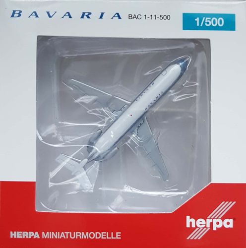 Herpa Wings Bavaria Airlines 111-524FF 1:500 - D-AMUC - 524810
