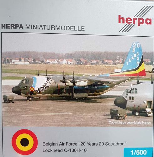 Herpa Wings Belgian Air Force C-130H Hercules 1:500 - 509497