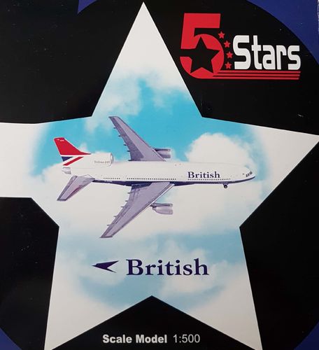 5 Stars British Airways L-1011-385-1 1:500 - G-BGBB - FSBA102