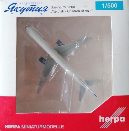 Herpa Wings Yakutia Airlines - Boeing B 757-27B - VP-BFI - 524186