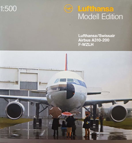 Herpa Wings Split "Swissair / Lufthansa" Airbus Industries A310-222 1:500 - 501170