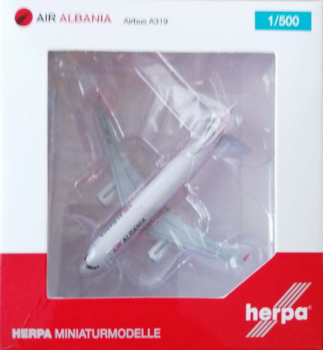 Herpa Wings Air Albania - Airbus Industries A319-132 - ZA-BEL - 533423