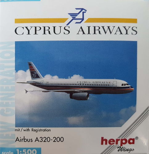 Herpa Wings Cyprus Airways A320-231 1:500 - 512671