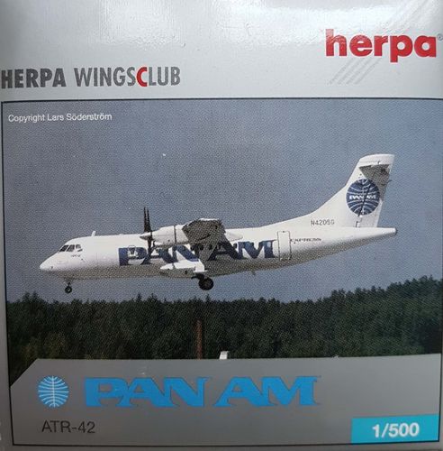 Herpa Wings Pan Am Express ATR-42-300 1:500 - 508056