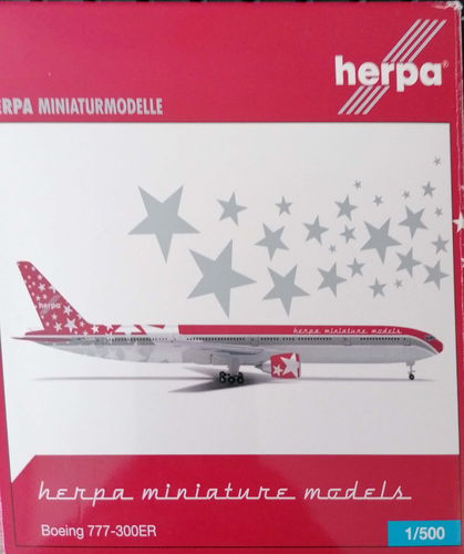 Herpa Wings Fantasy Christmas B 777-300ER 1:500 - 506717