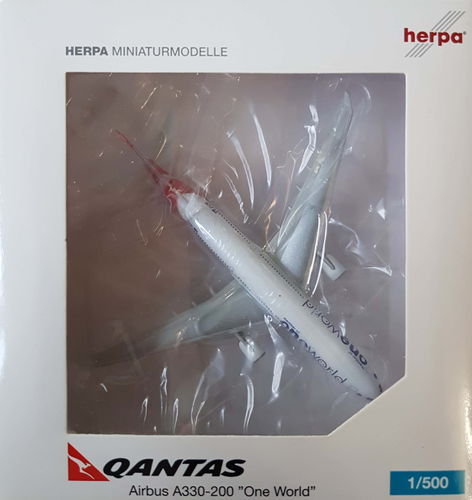 Herpa Wings Qantas Airways A330-203 1:500 - 518116