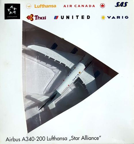 Herpa Wings Lufthansa A340-211 1:500 - 516556 STAR ALLIANCE - NG