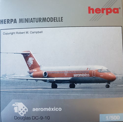 Herpa Wings Aeromexico DC-9-15 1:500 - 513623