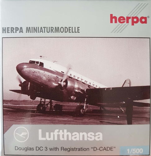 Herpa Wings Lufthansa C-47B-DK 1:500 - 516716