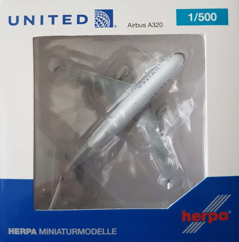 Herpa Wings United Airlines - Airbus Industries A320-232 - N491UA - 531252