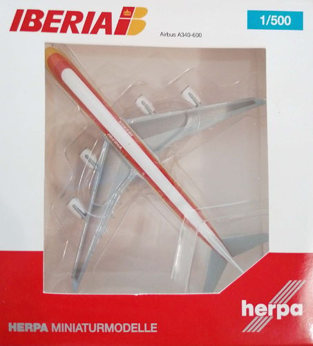 Herpa Wings Iberia A340-642 1:500 - 507479-001 - EC-LEU