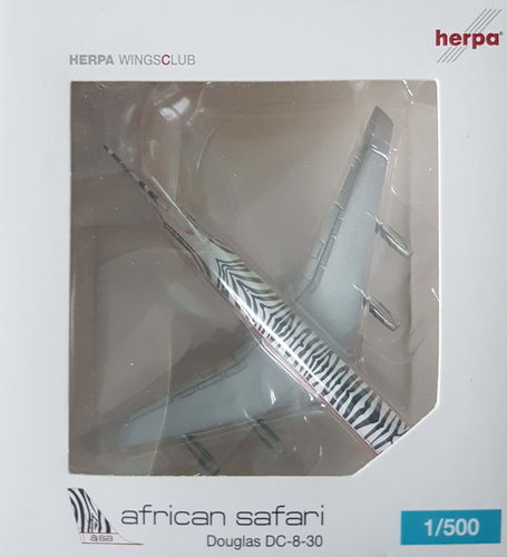Herpa Wings ASA African Safari Airways DC-8-33 1:500 - 523233