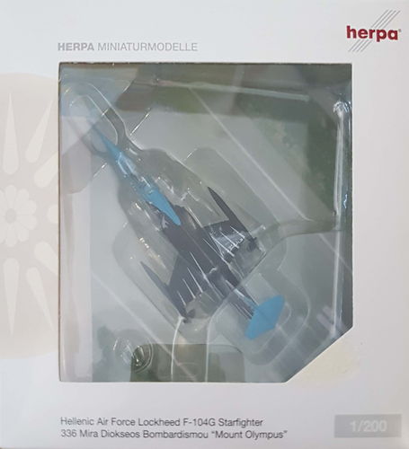 Herpa Wings Hellenic Air Force F-104G Starfighter 1:200 - 552530